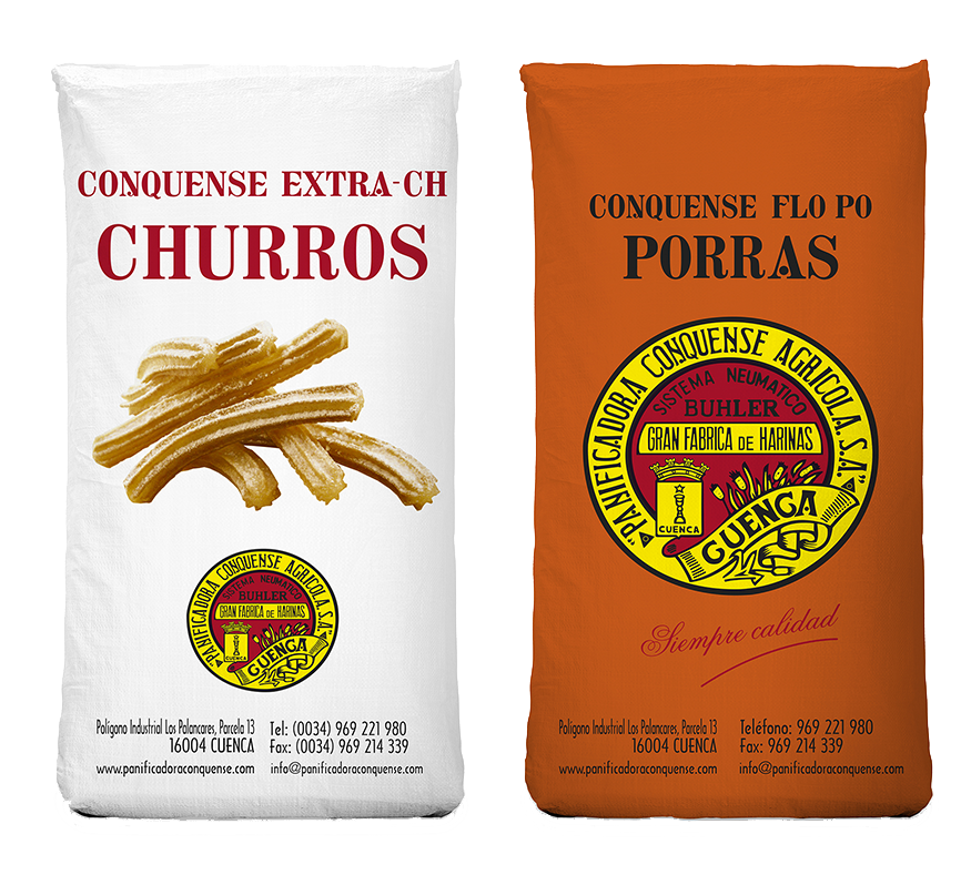 churros and porras flour